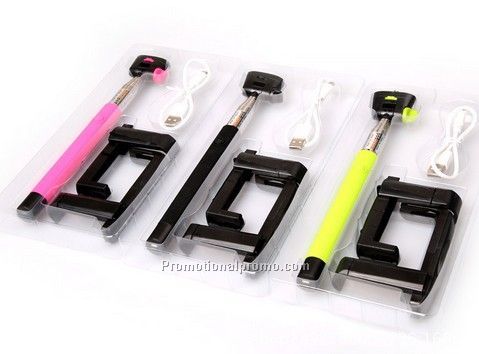 Z07-5 Universal Wireless Bluetooth remote control handset Monopod, selfie stick