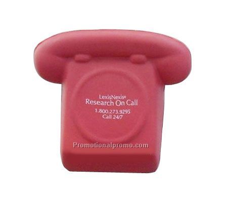 Telephone shape stress ball