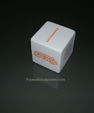 PU Foam Cube shape stress balls