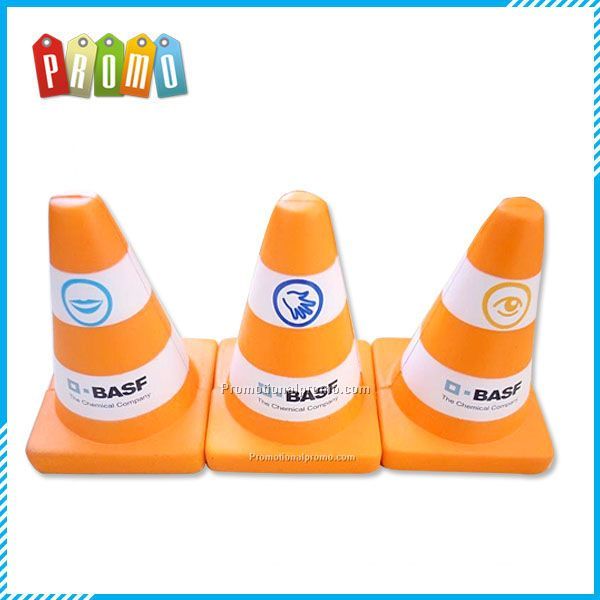 Traffic Cone PU Stress toy