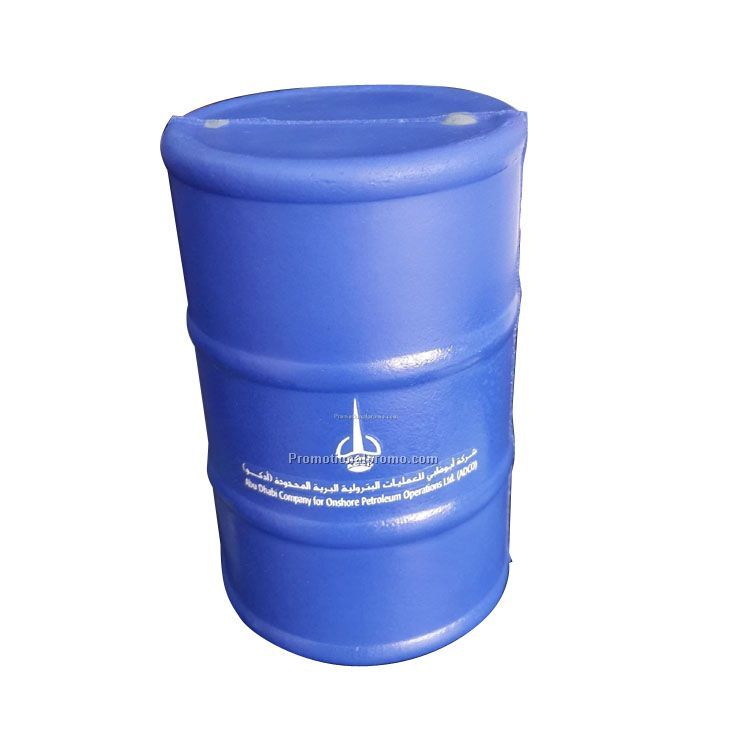 PU Oil Barrel Stress Ball