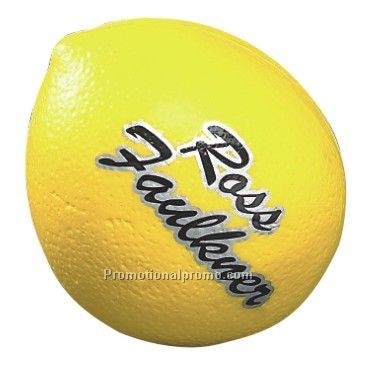 Lemon shaped stress ball