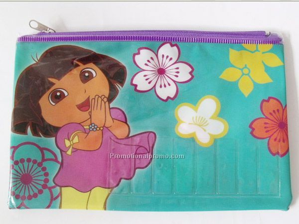 promotional PVC bag with zipper