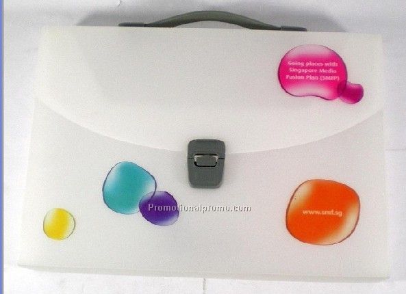 PP Business Folding File Bag
