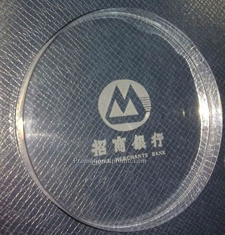 Flat Circle Paperweight