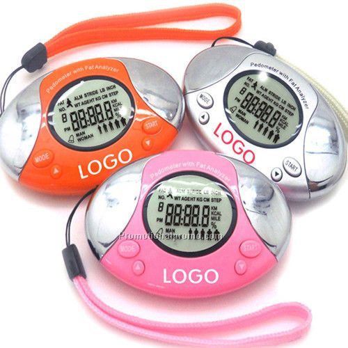 body fat analyser pedometer