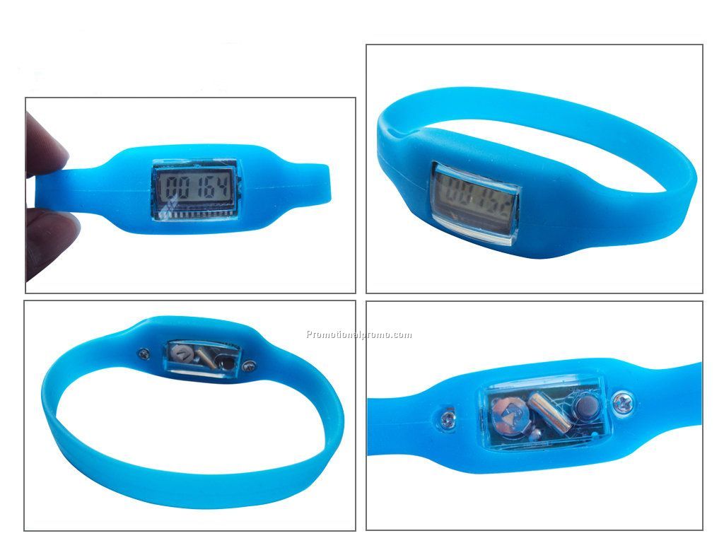 Silicone Bracelet Pedometer