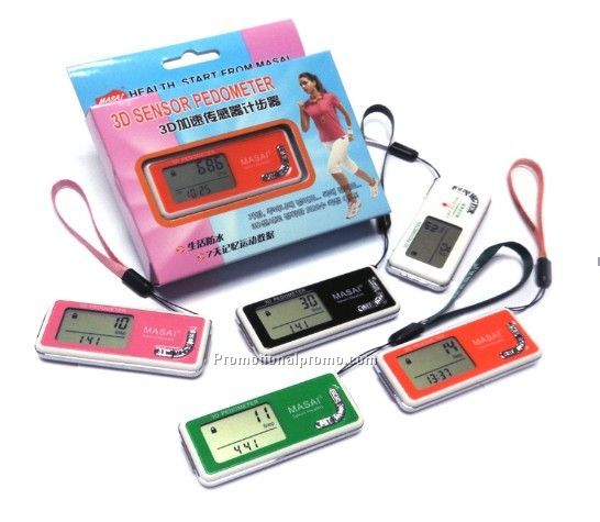 New style 3D waterproof Pedometer