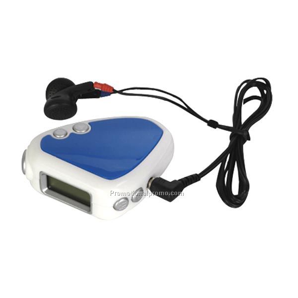 Pedometer with FM Radio PD-0025BL