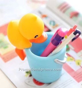 B.DUCK plastic pen holder