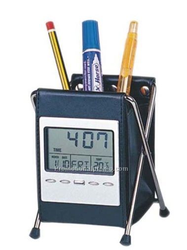 Hot Sale Custom Cheap Leather Plastic Desk Pen Holder