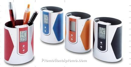 multifunctional mesh desk organizer with pen holder