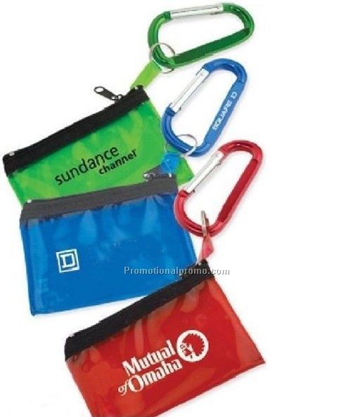 Promotional Mini Pouch with Carabiner