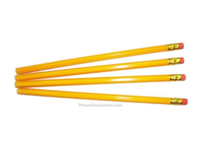 Wooden Pencil with rubber