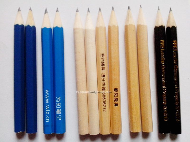 Promotional Cheap Wooden Golf Pencil