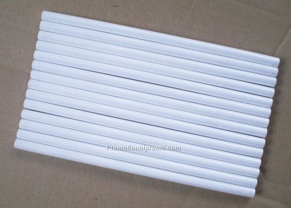 White round wooden Pencil without rubber
