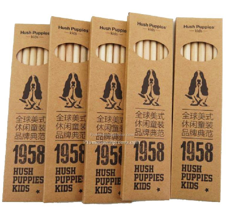 Wood Color Pencils Set