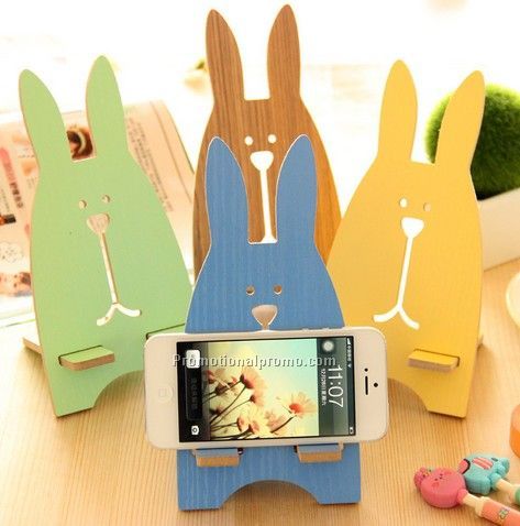 Fashion creative wooden phone holder, phone holder bracket