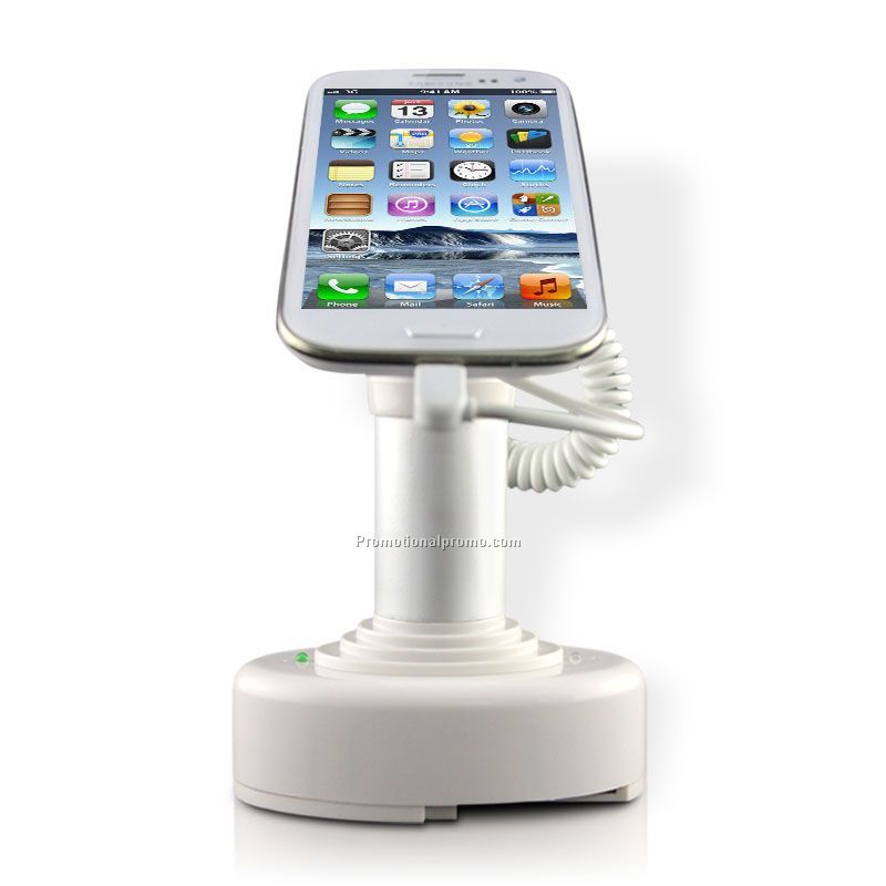 Anti-theft alarm security display holder for mobile phone display