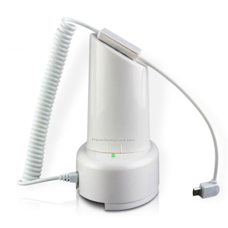 Anti-shoplifting phone show holder with alarm system