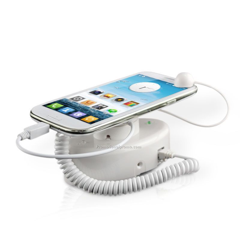 Magnetic mobile phone security display stand with security alarm