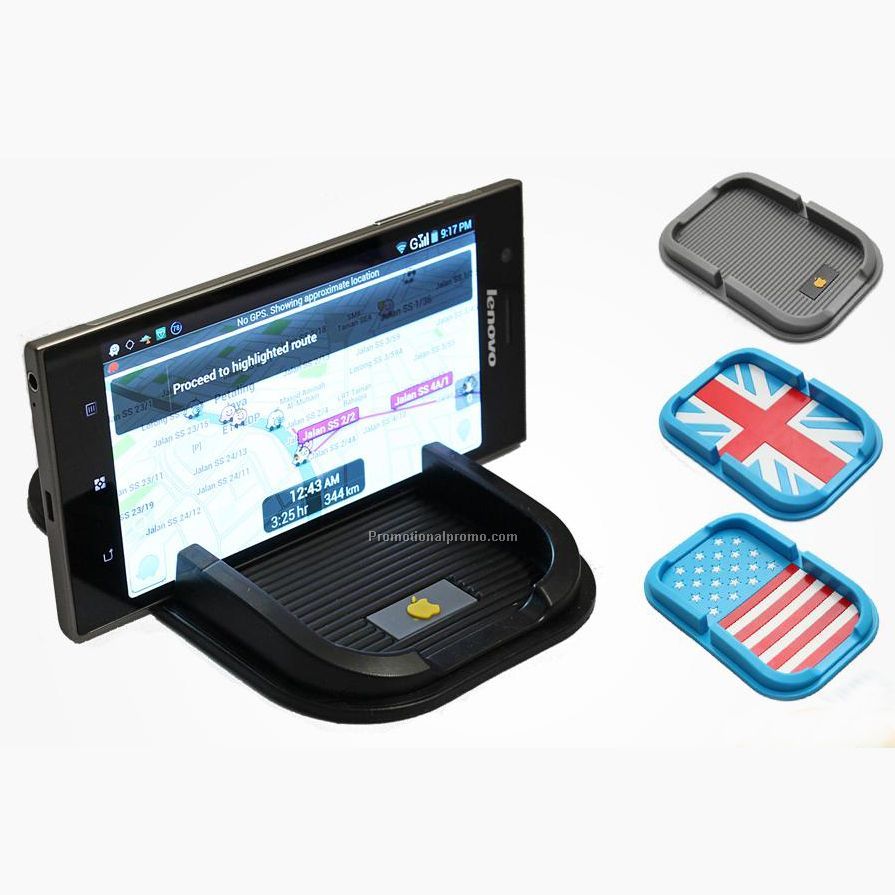 Siliocne Car Anti-slip Mat For Mobile Phone