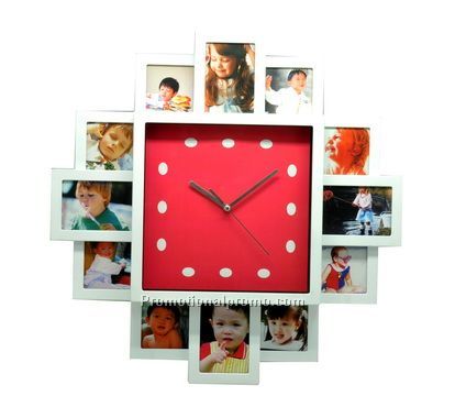 WALL CLOCK-PHOTO FRAME