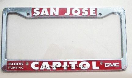 Customized Metal License Plate Frame