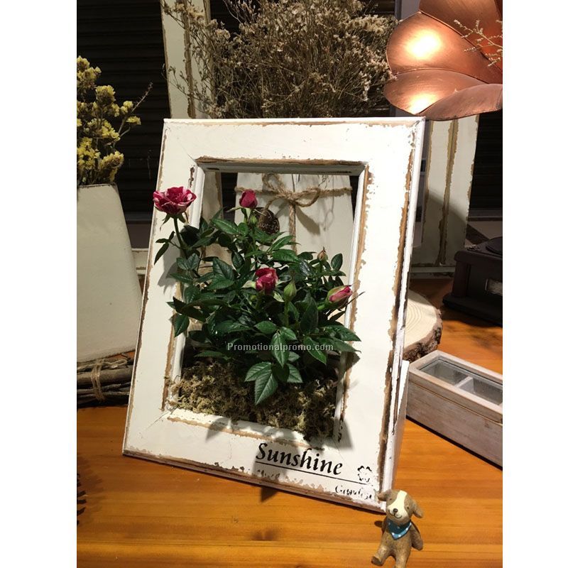 Multi-function photo frame flowerpot