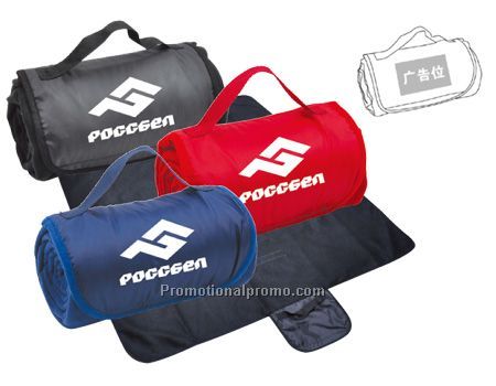 180gsm Polar Fleece Blanket With Waterproof Picnic Blanket