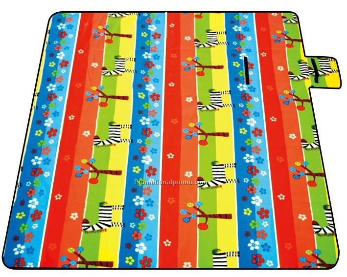 Wholesale stocked cartoon picnic blanket 200*200cm