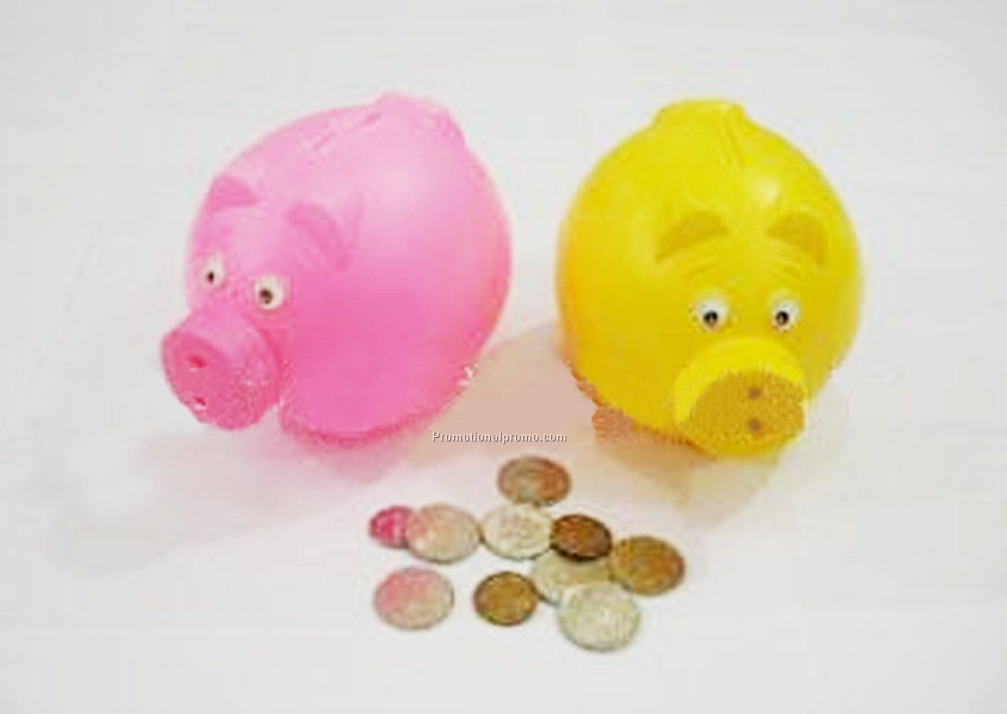Plastic Piggy Bank