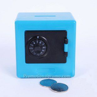 Cipher Cashbox Trustiness Safety Piggy Bank/Blue