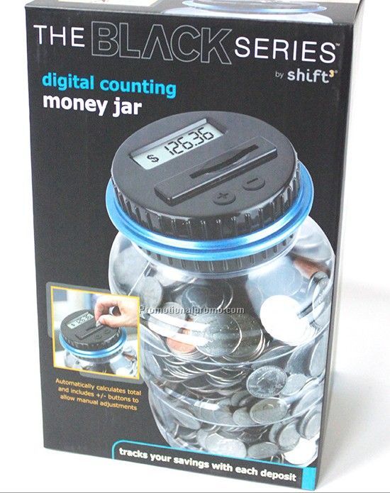 Electronic counting coins coin piggy bank