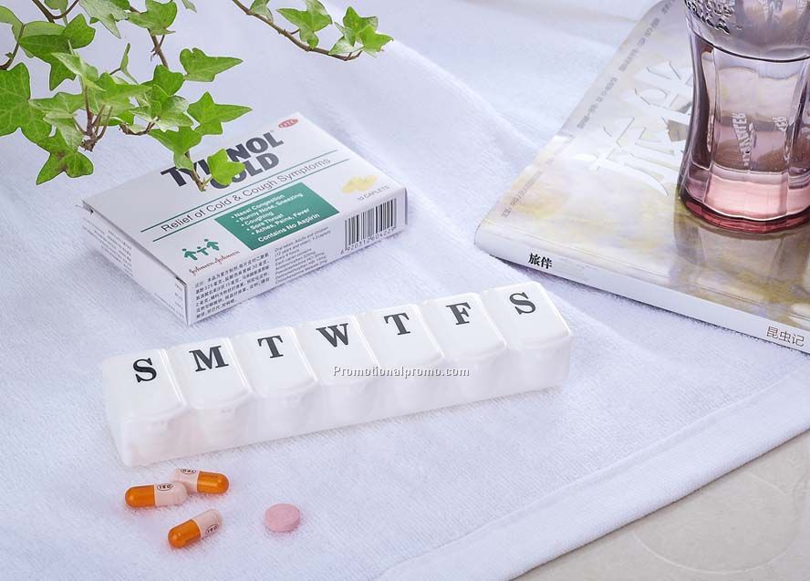 Pill Box - Weekly Pill Dispenser