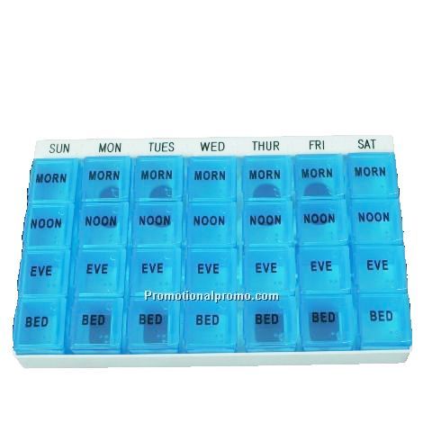 Plastic 28 days Weekly Pill Box