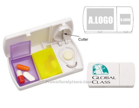 Plastic Multi-functional Pill Box