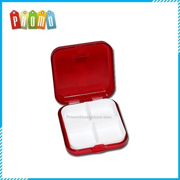 Clear Plastic Square Pill box