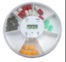 Multifunction Promotional 7 Compartments Pill Box With LCD Alarm