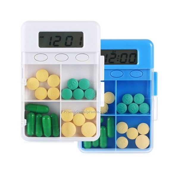 Eco-friendly PP Smart Pill Box Pill Organizer