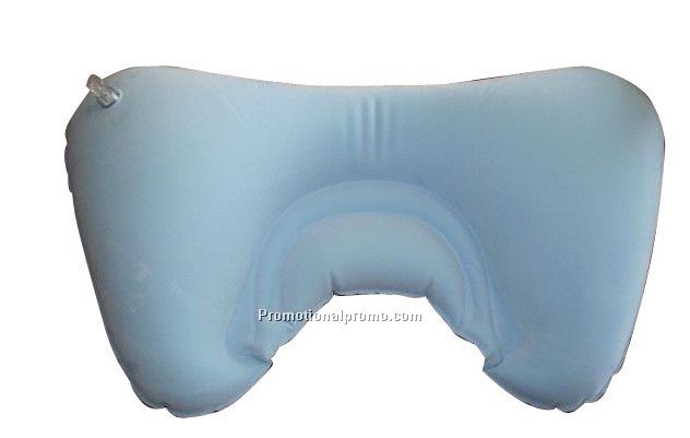 Nano inflatable travel lumbar pillow