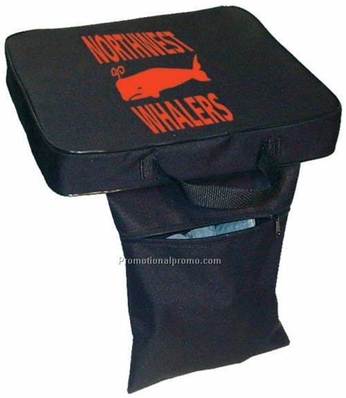 Game Day Seat Cushion with Hanging zipper pocket