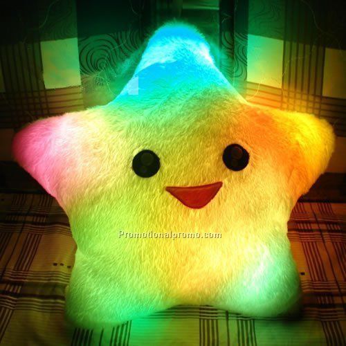 LED Night Lights Star Pillow