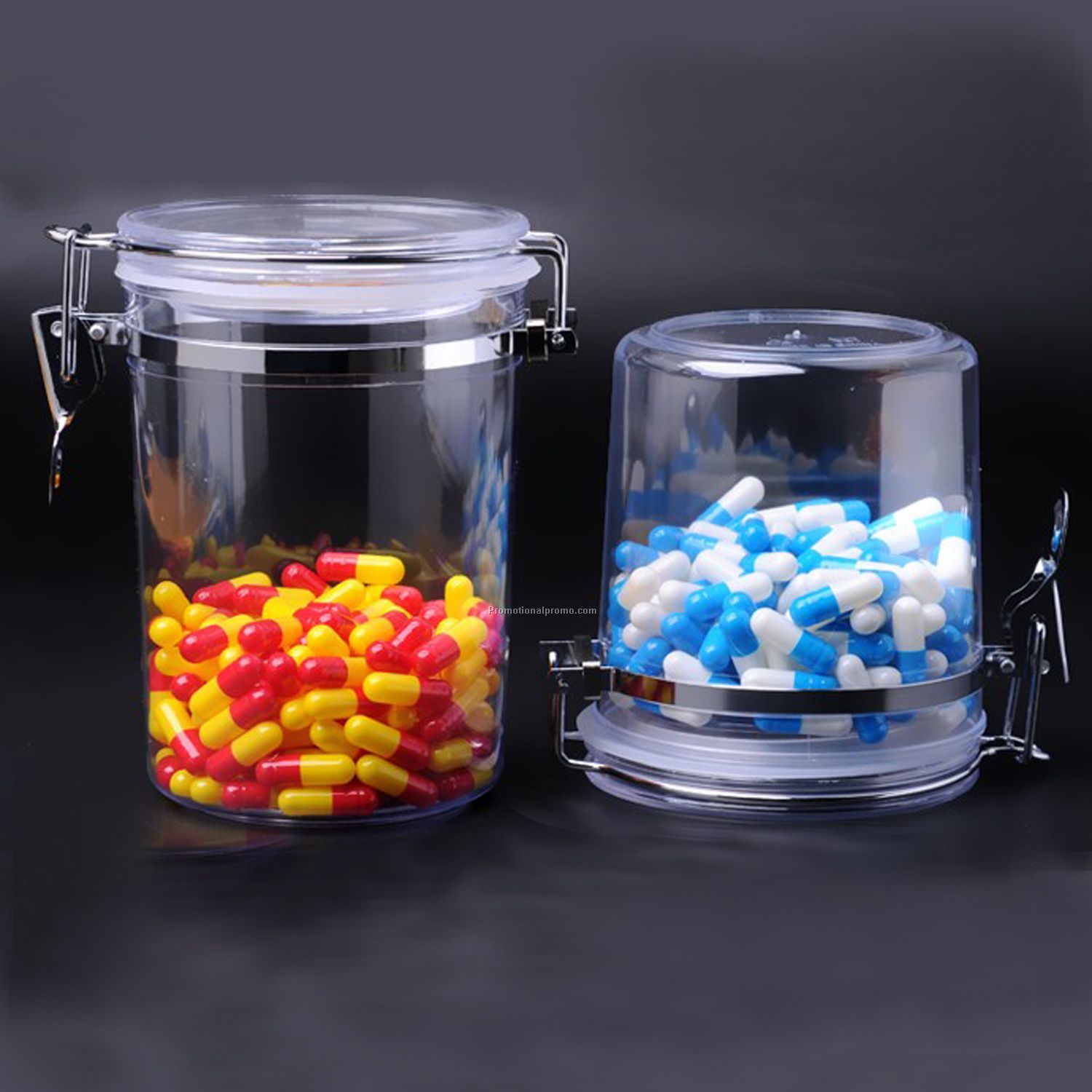 Promotional Food Grade Large Plastic Snack Container