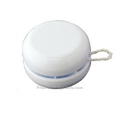 Plastic white yoyo ball