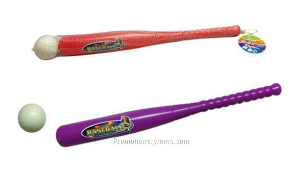 Mini plastic baseball bats