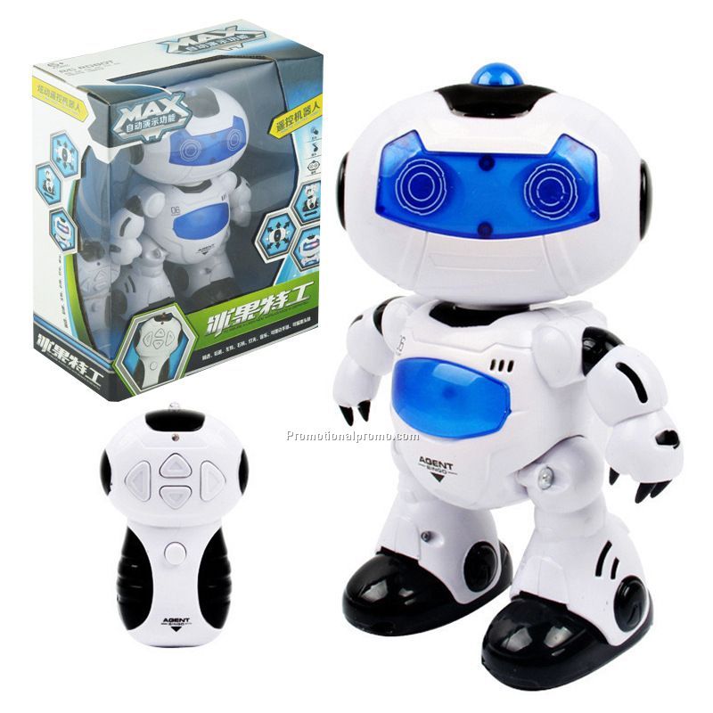 Dancing Robot Toys Rotates With Light Music