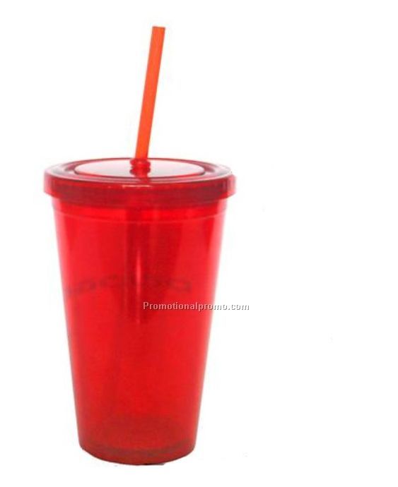 Spirit tumbler - 16 oz - red