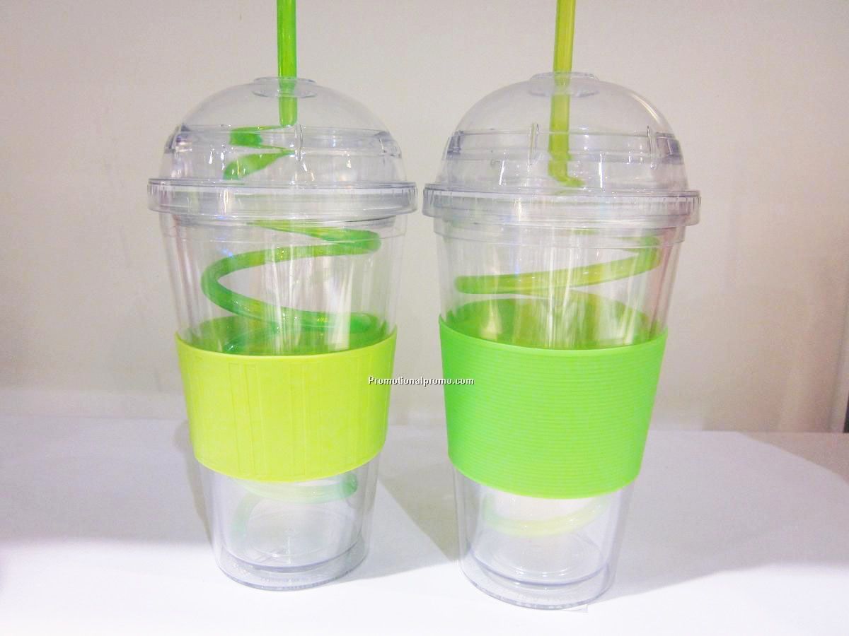 2013 Plastic Milk Tea Drinking Cup