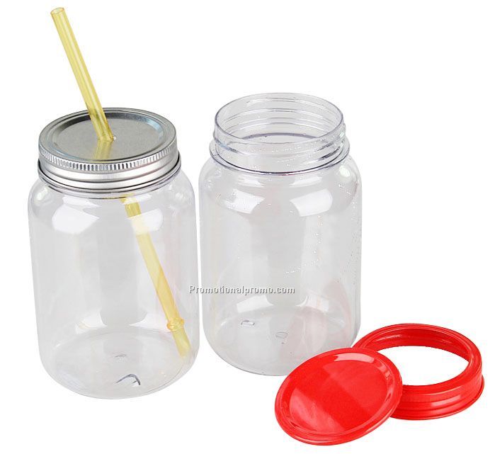 Merson Jar with straw